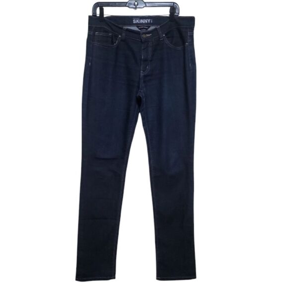New York and Company Women's Low Rise Skinny Denim Jeans Size 10 Tall - Picture 1 of 6